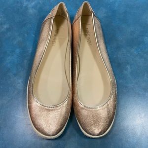 Nine West Rose Gold Flats